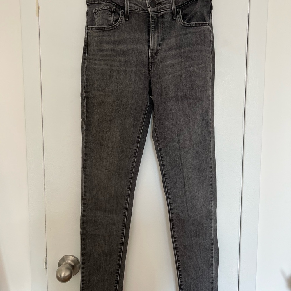 Gray Denim Jeans